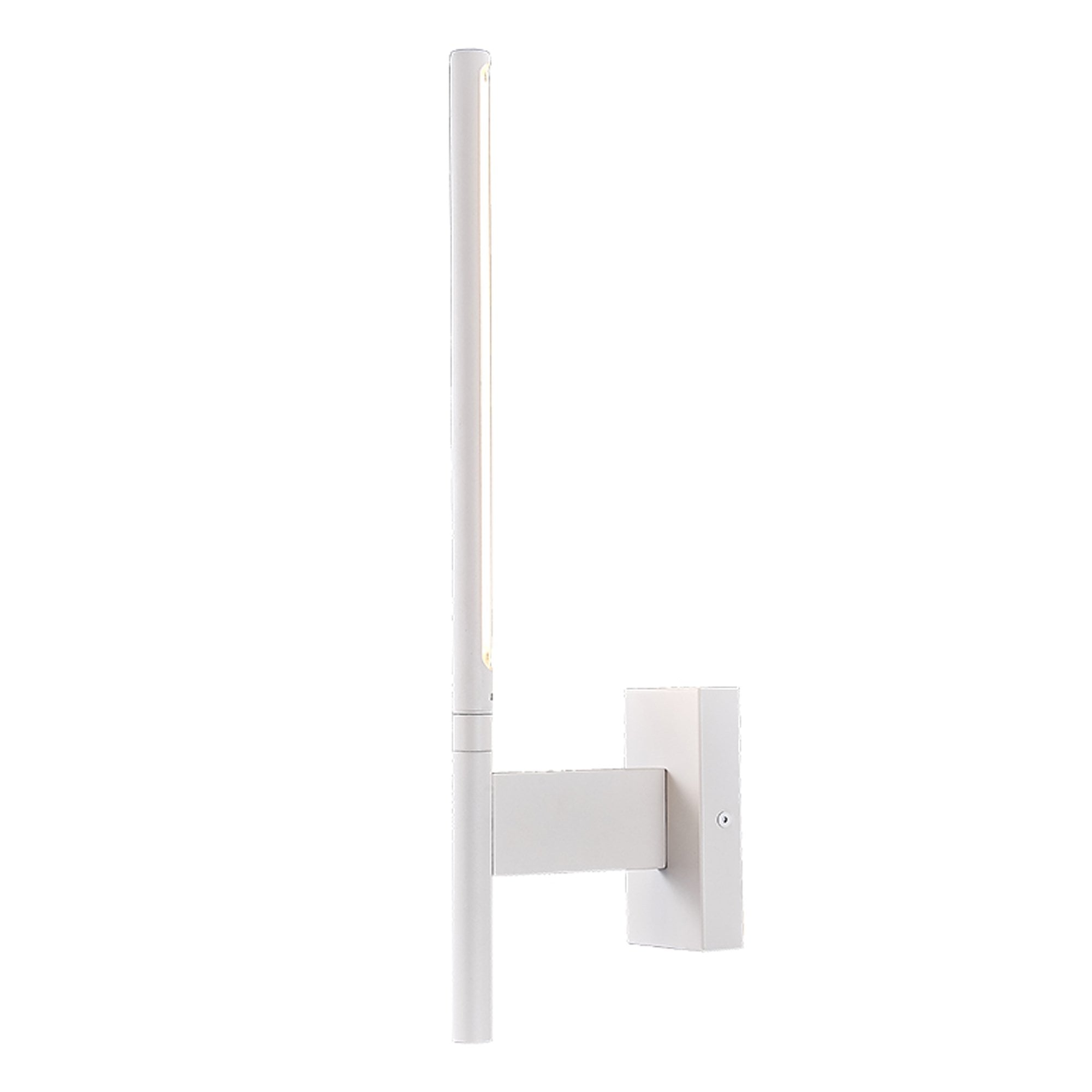 Torch Modern LED Wall Light In Sand White Finish M6700
