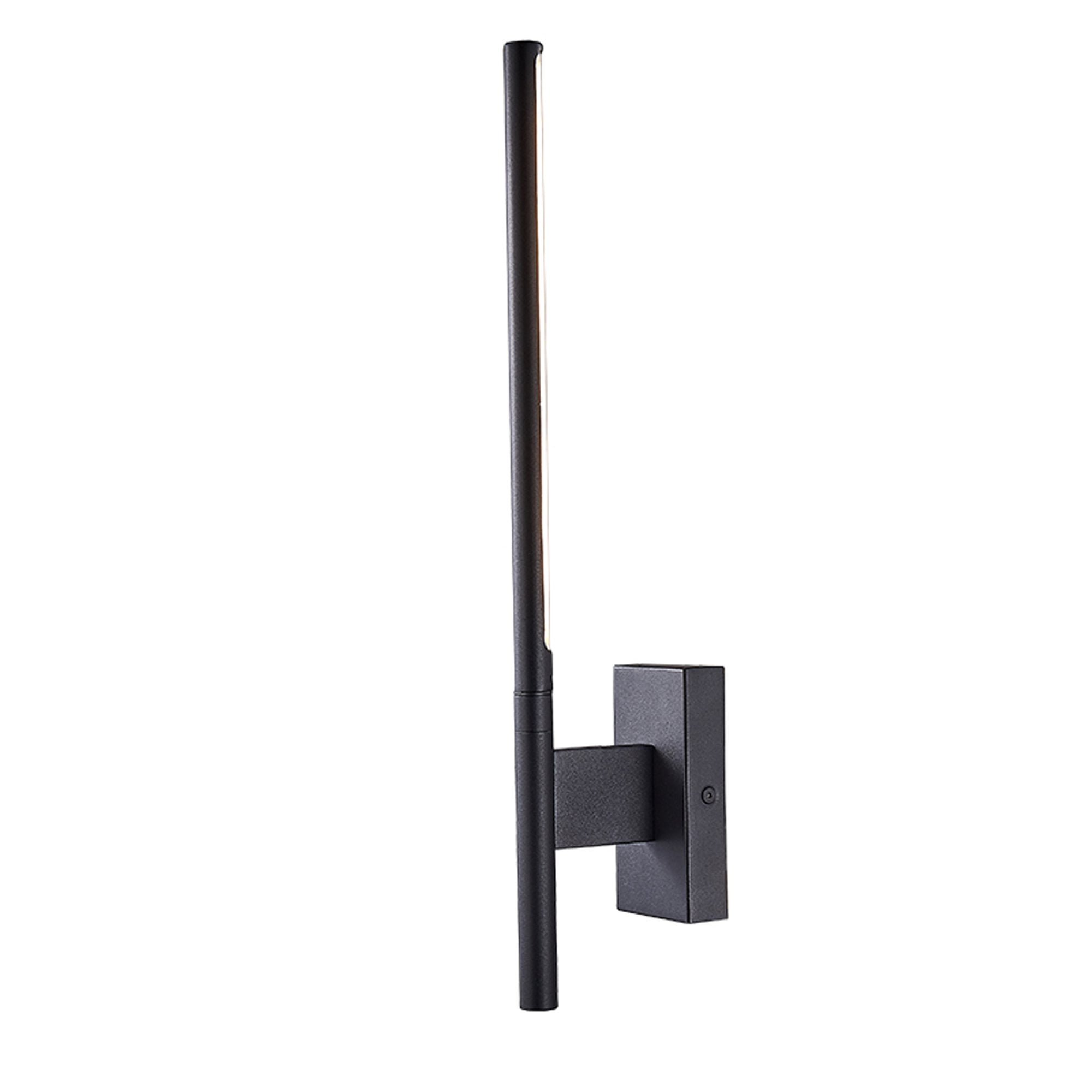 Torch Modern LED Wall Light In Sand Black Finish M6701