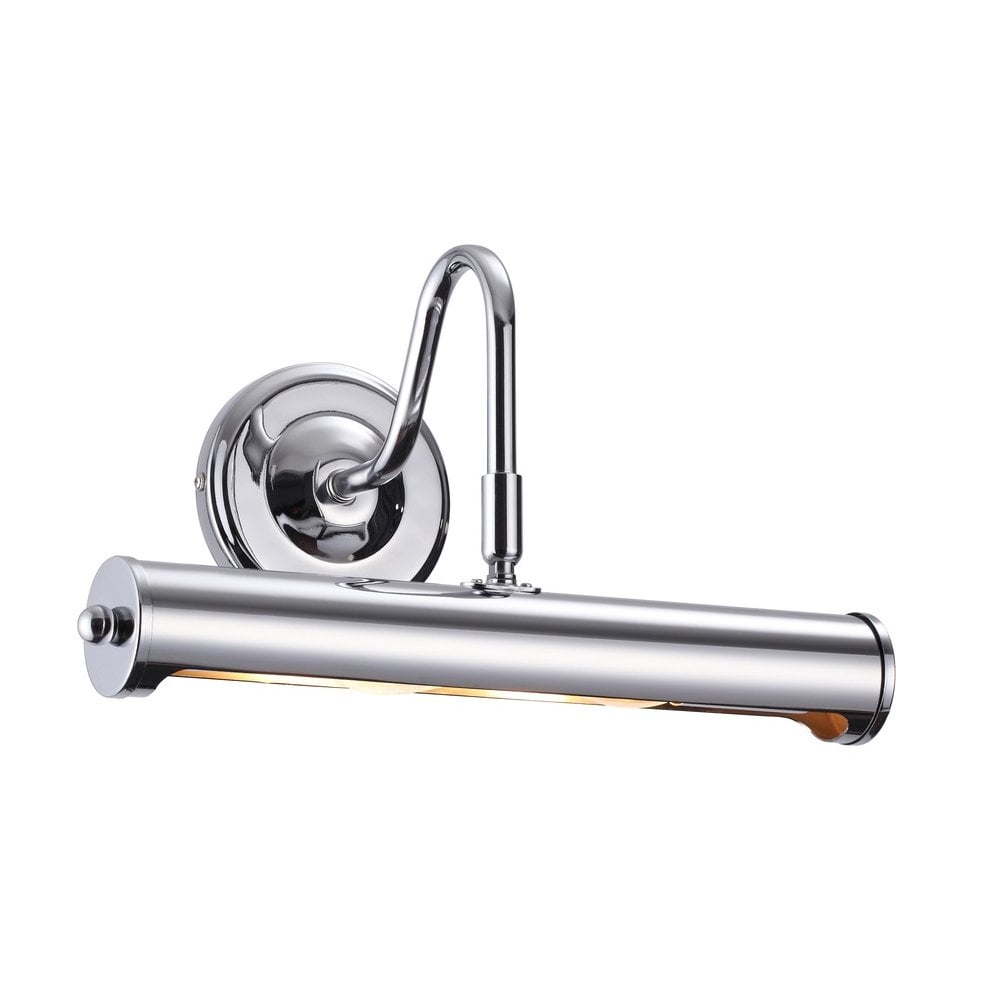 Classic 12'' Swan Neck Picture Light In Polished Chrome Finish PL10 Chrome 12