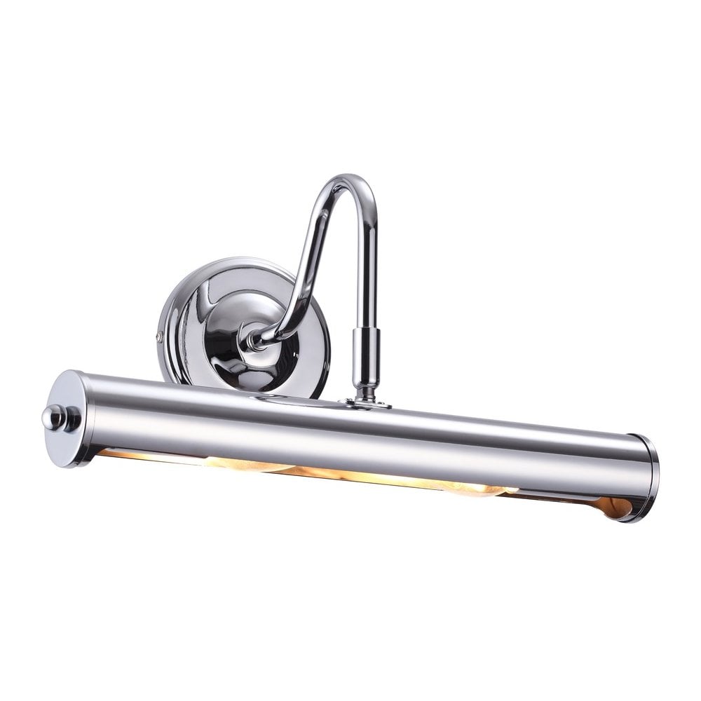 Classic 14'' Swan Neck Picture Light In Polished Chrome Finish PL10 14