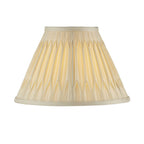 Chatsworth Classic 10" Double Pinch Pleat Ivory Silk Shade 94355