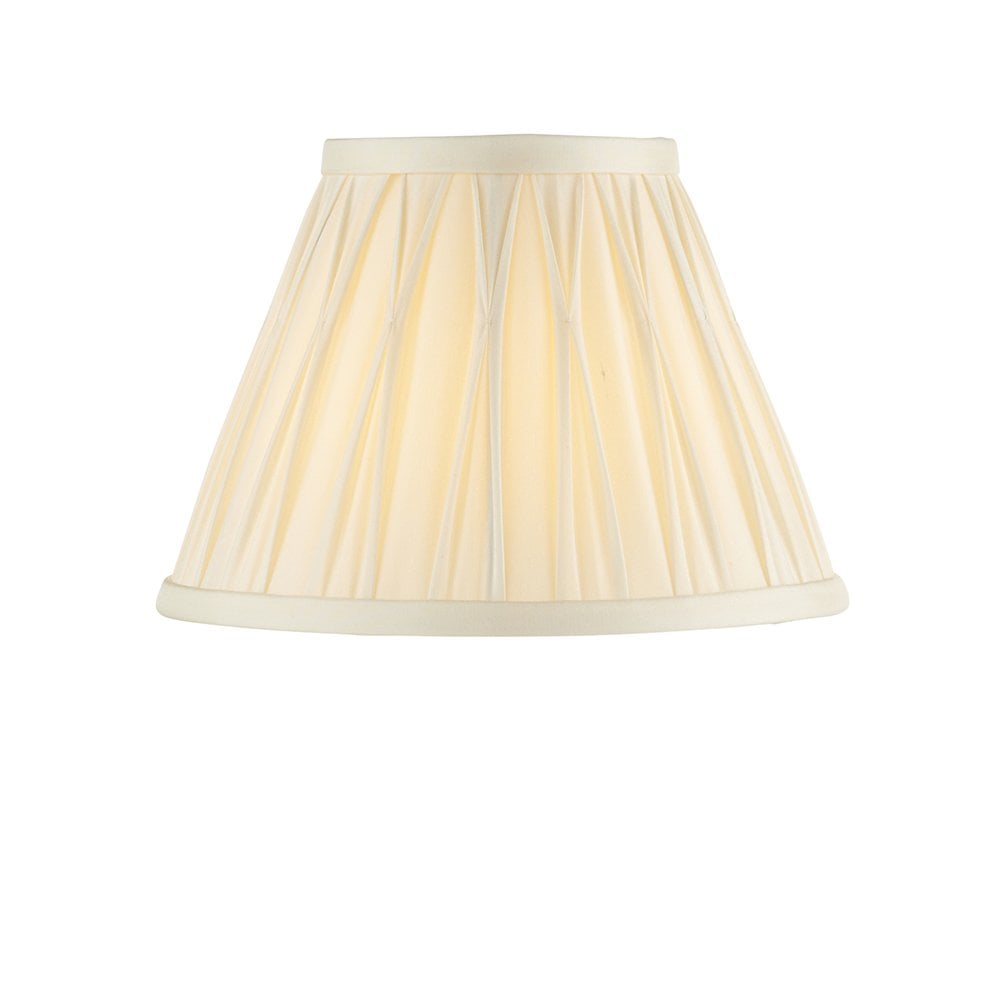 Chatsworth Classic 8" Ivory Fixed Gimbal Silk Shade 94362