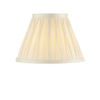 Chatsworth Classic 8" Ivory Fixed Gimbal Silk Shade 94362