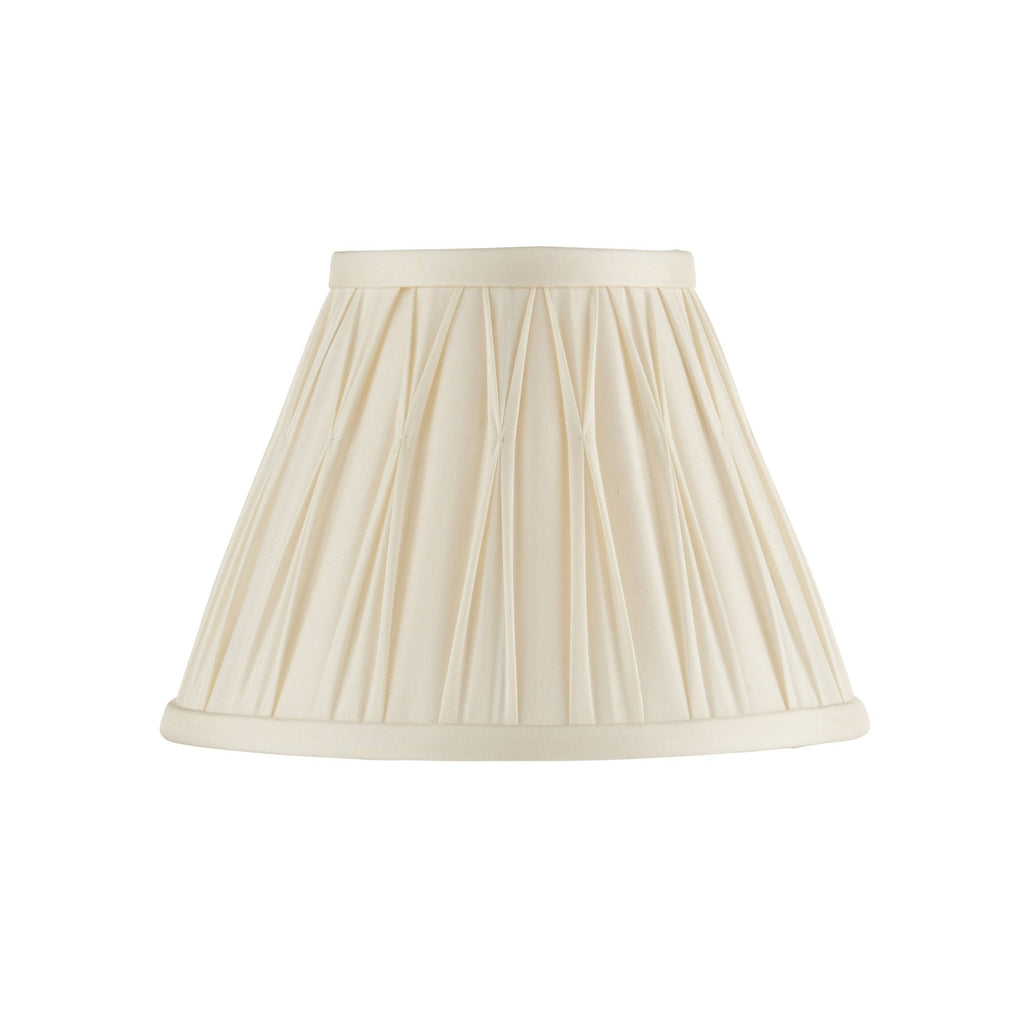 Chatsworth Classic 8" Ivory Fixed Gimbal Silk Shade 94362