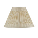 Chatsworth Classic 10" Double Pinch Pleat Ivory Silk Shade 94355
