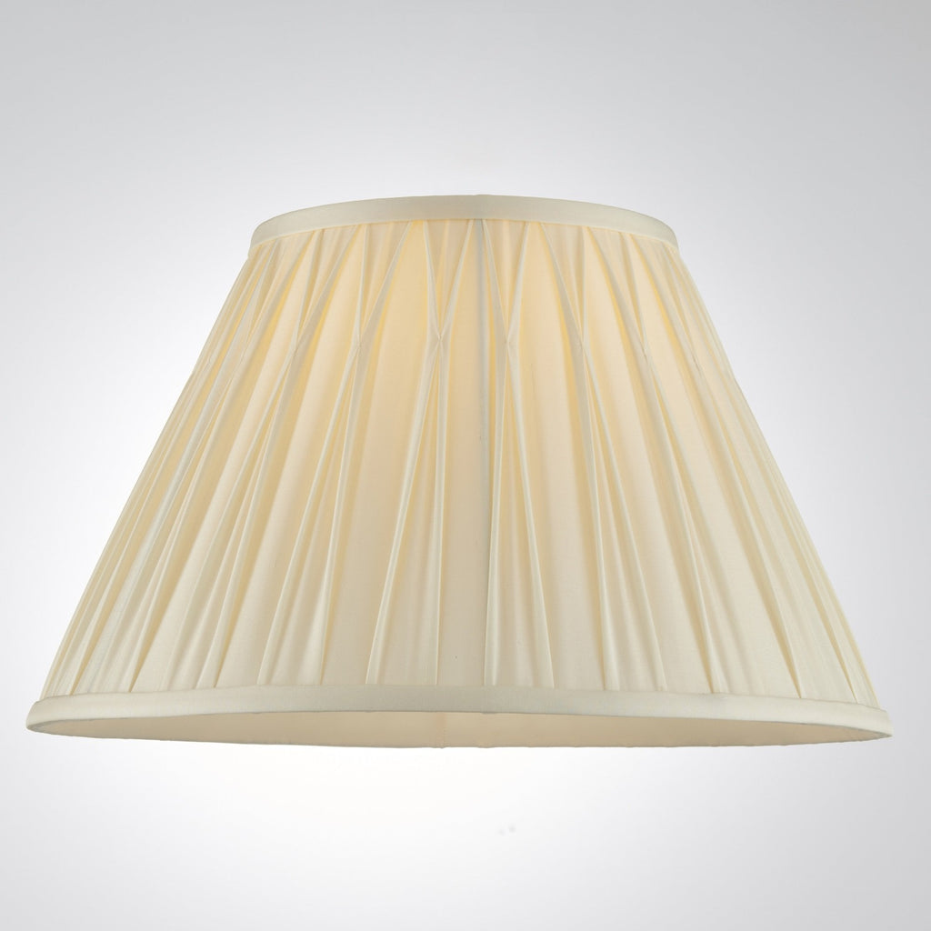 Chatsworth Classic 14" Reversible Gimbal Ivory Silk Shade 94353