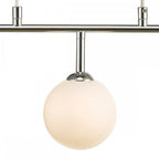 Feya 3 Bar Ceiling Light In Polished Chrome With Opal Glass FEY6250-02