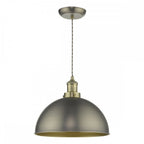 Governor Ceiling Pendant In Antique Chrome And Antique Brass Finish GOV0161