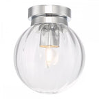 Kavi Classic Bathroom Ceiling Light In Polished Chrome Finish IP44 KAV0150