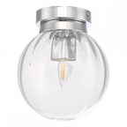 Kavi Classic Bathroom Ceiling Light In Polished Chrome Finish IP44 KAV0150