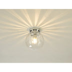 Kavi Classic Bathroom Ceiling Light In Polished Chrome Finish IP44 KAV0150