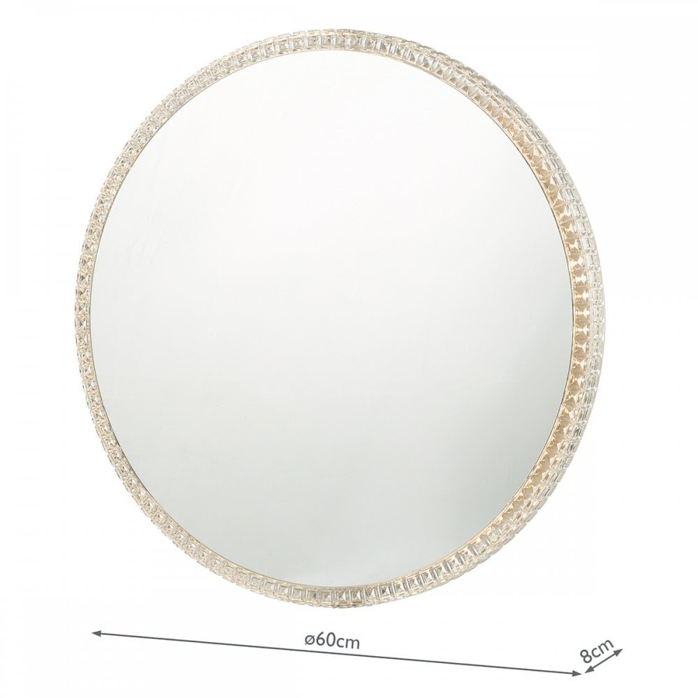 Yevan Stylish Illuminated Bathroom Wall Mirror IP44 YEV89