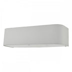Ronda Modern 2 Light Wall Light With Ivory Shade RON092