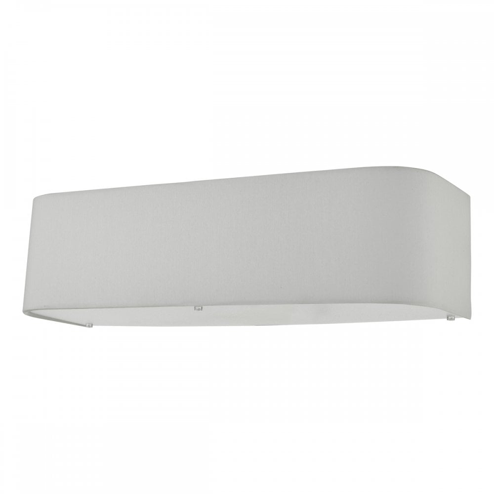Ronda Modern 2 Light Wall Light With Ivory Shade RON092
