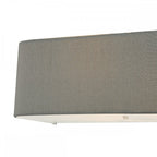 Ronda Modern 2 Light Wall Light With Grey Shade RON0939