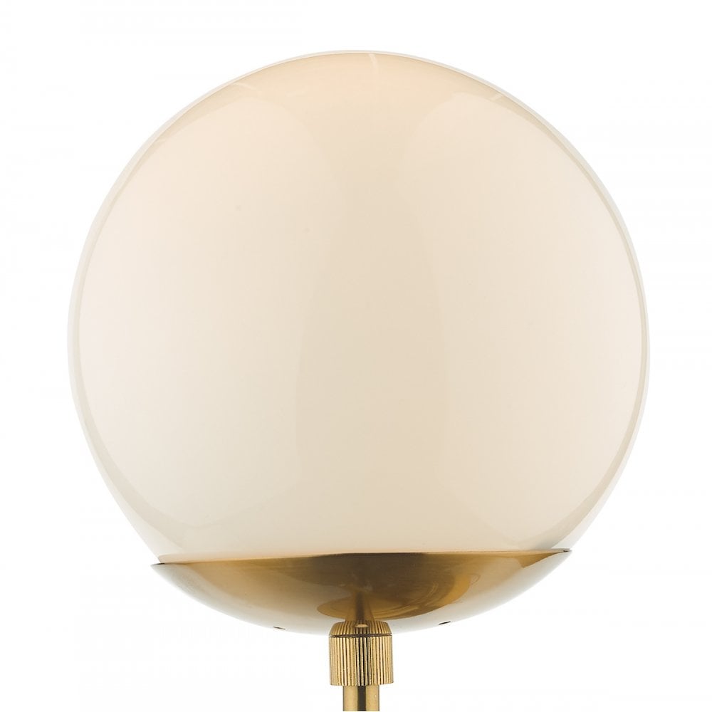 Bombazine Modern Single Wall Light In Natural Brass Finish BOM0735