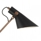 Jack Modern Task Table Lamp In Black And Antique Copper Finish JAC4064