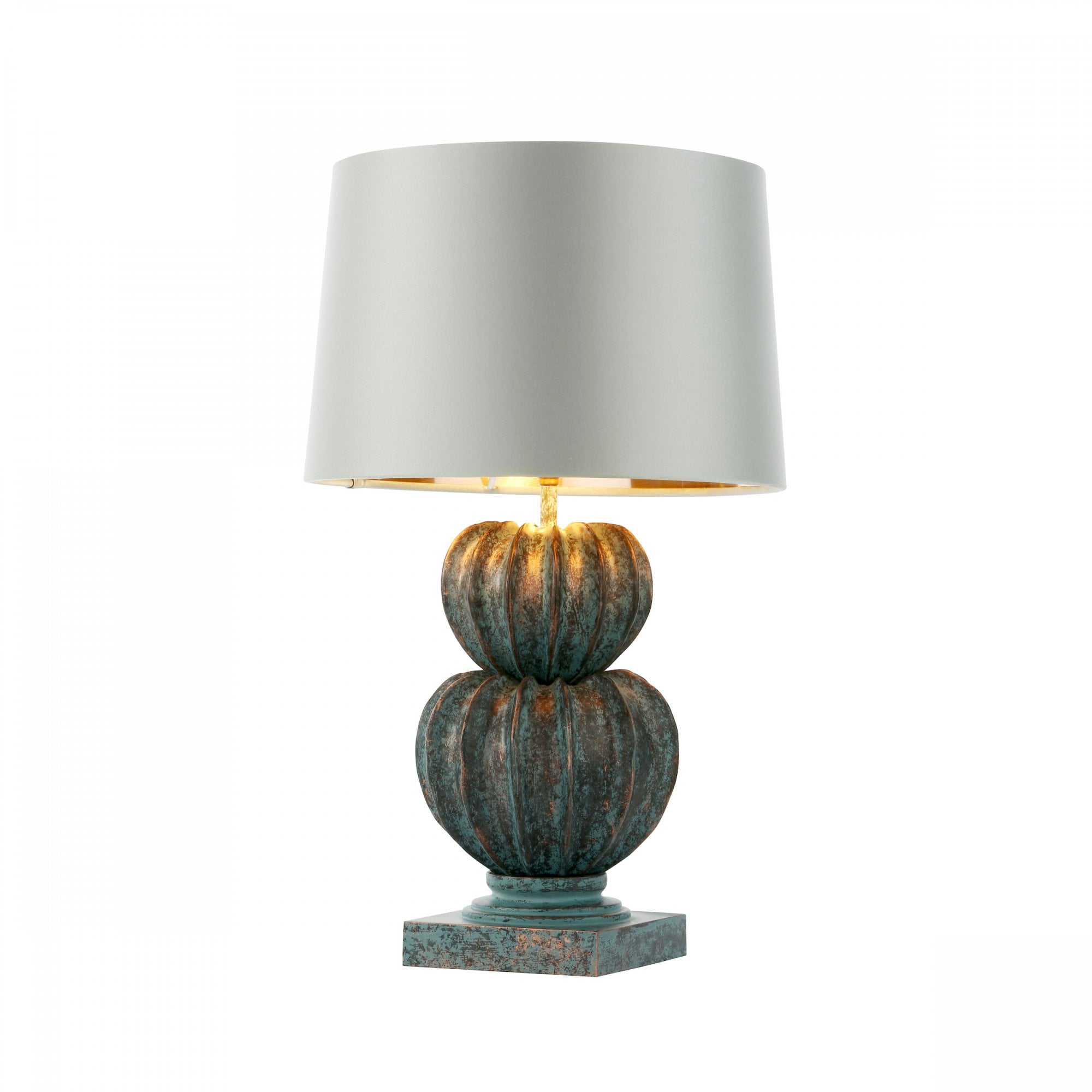 Botany Stylish Table Lamp Base Only In Verdigris Finish BOT4266