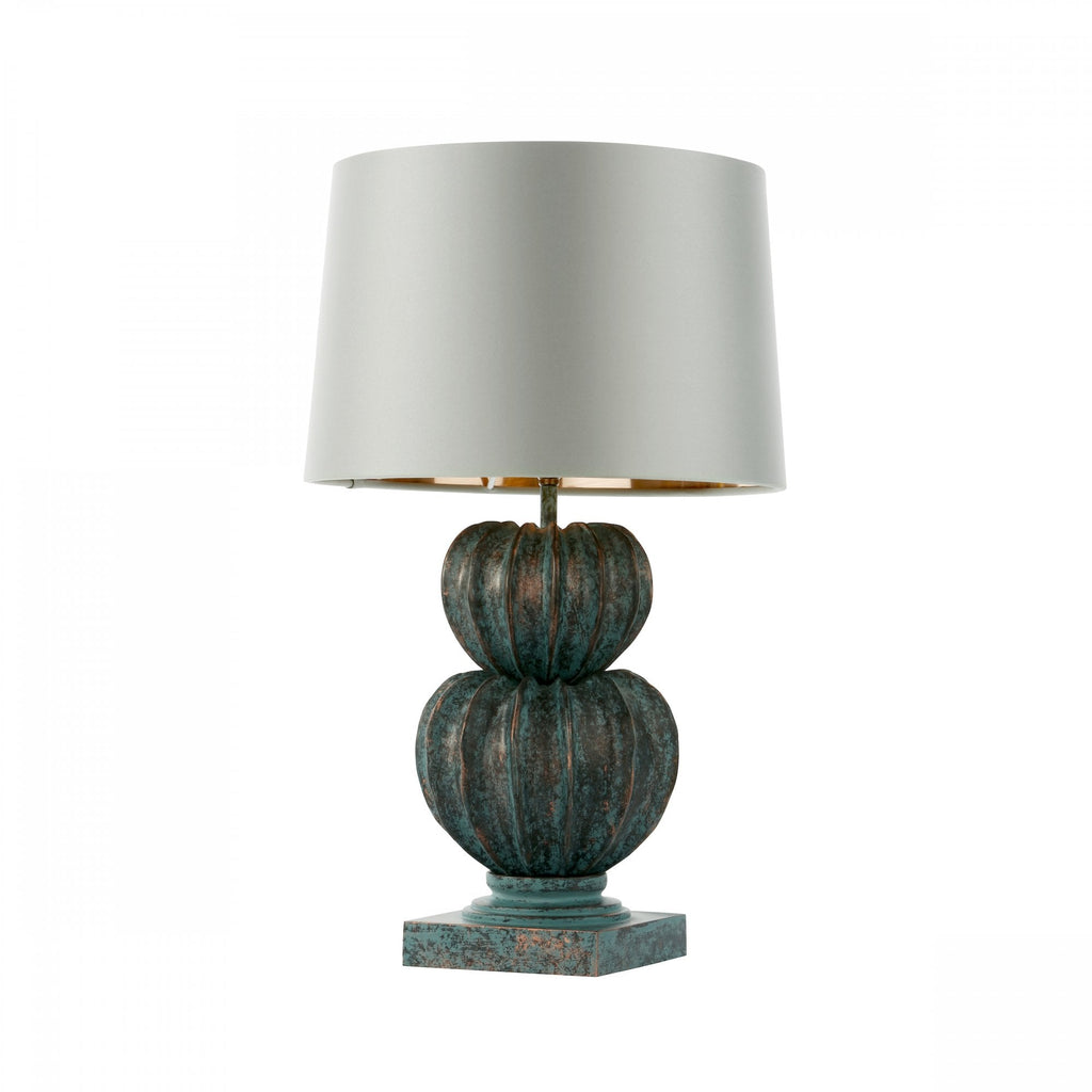 Botany Stylish Table Lamp Base Only In Verdigris Finish BOT4266