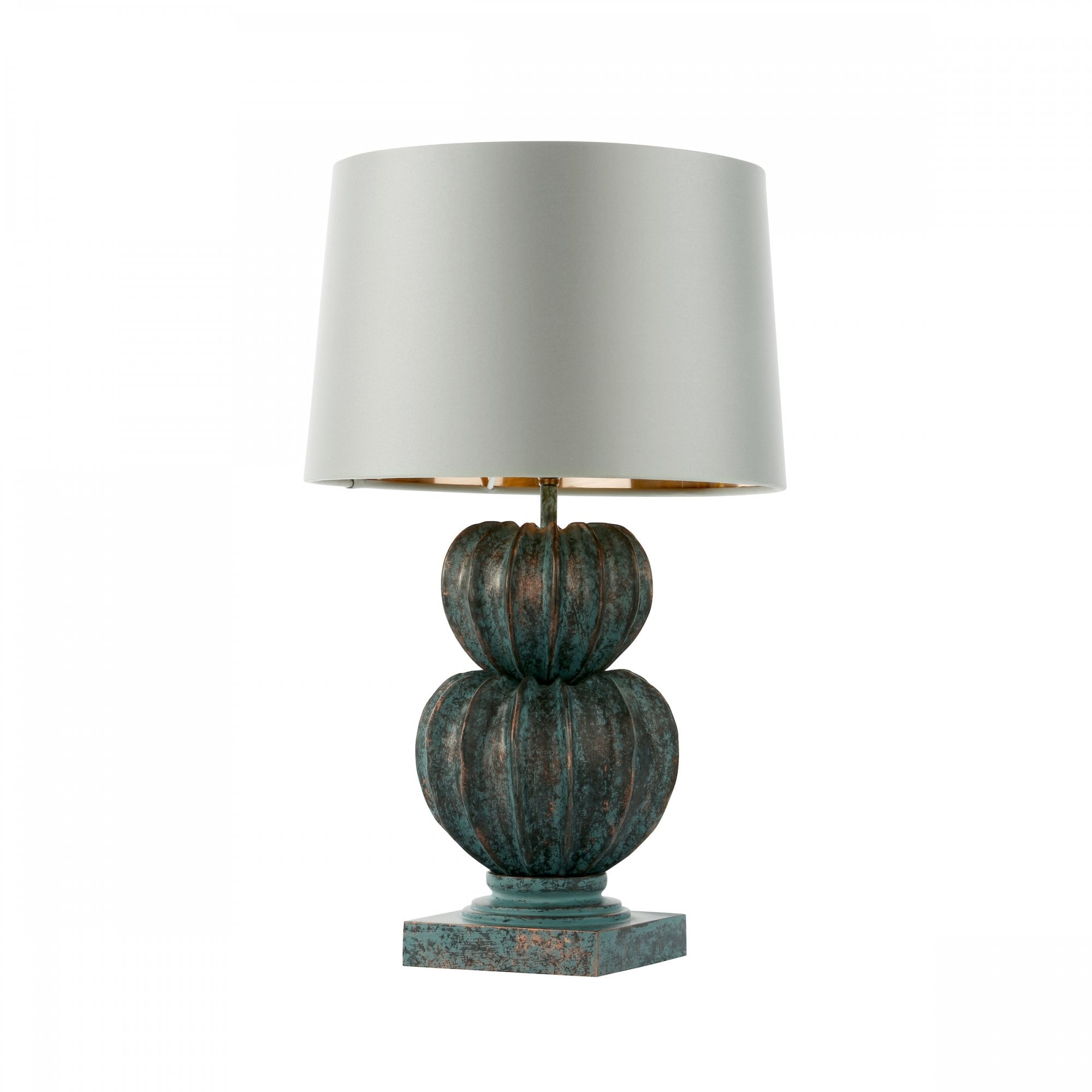Botany Stylish Table Lamp Base Only In Verdigris Finish BOT4266