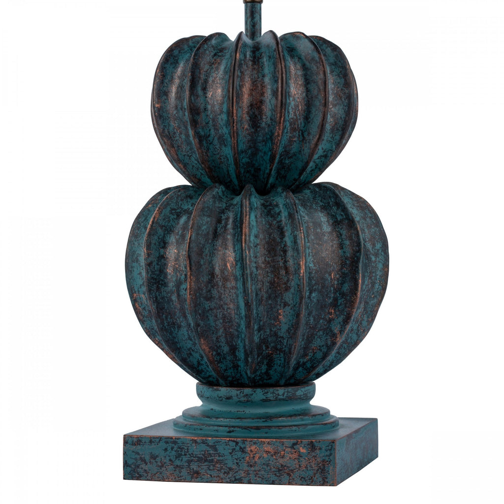 Botany Stylish Table Lamp Base Only In Verdigris Finish BOT4266