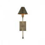Durrell 1 Light Wall Light Fitting Only In Antique Brass Finish DUR0775