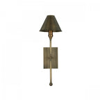 Durrell 1 Light Wall Light Fitting Only In Antique Brass Finish DUR0775