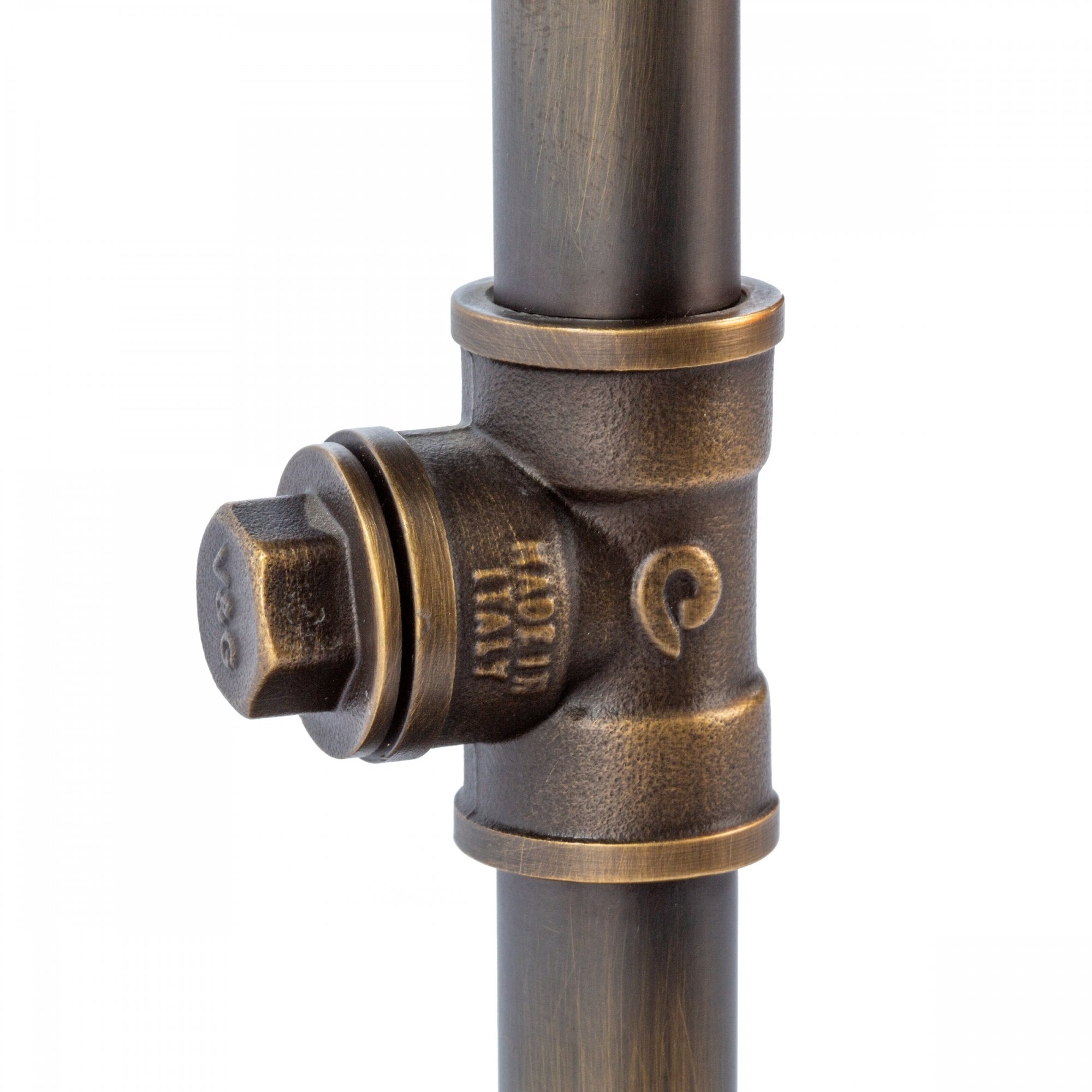 Loxley Industrial Single Table Lamp In Bronze Finish With Cage LOX4263