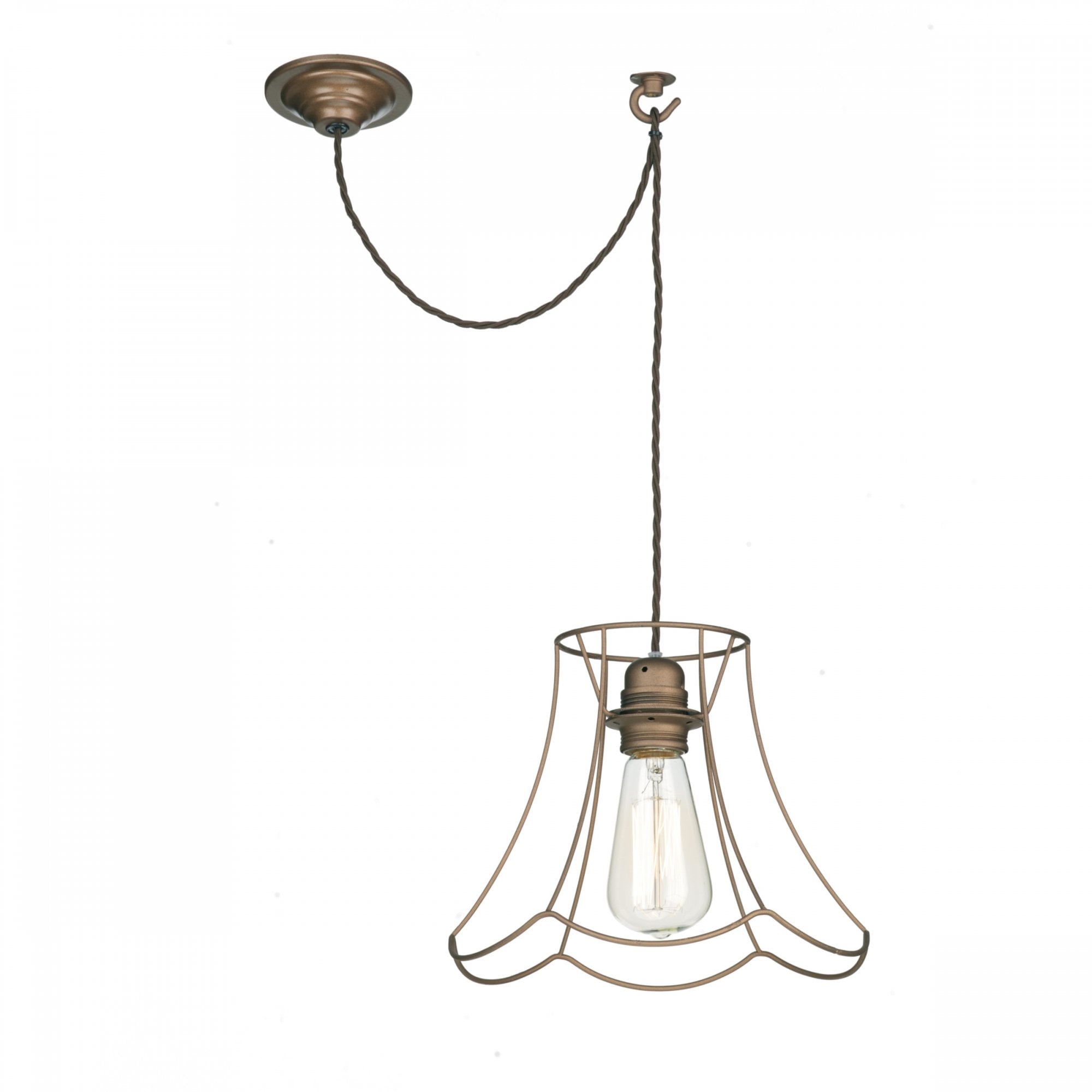 Oregon Contemporary Large Ceiling Pendant Light In Bronze Finish ORE8663