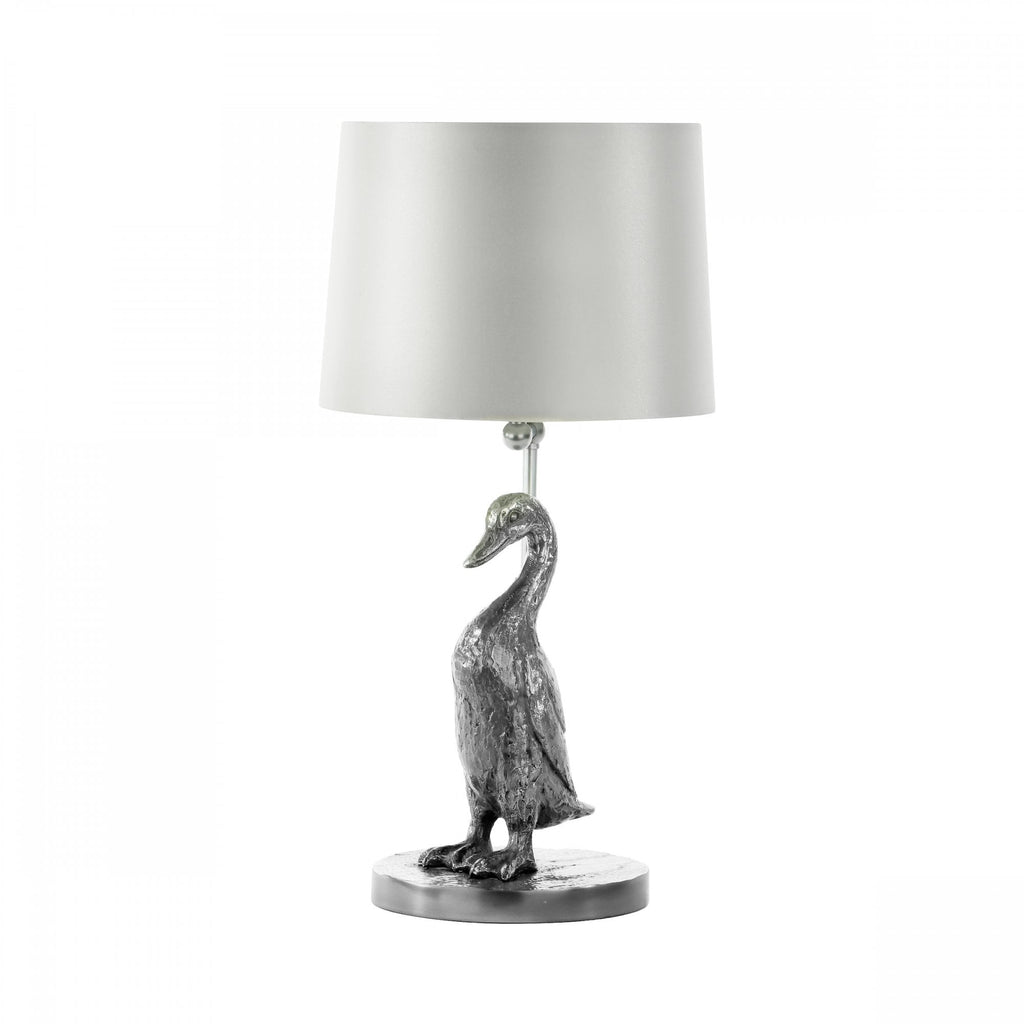 Puddle Table Lamp Base Only in Pewter Finish PUD4267