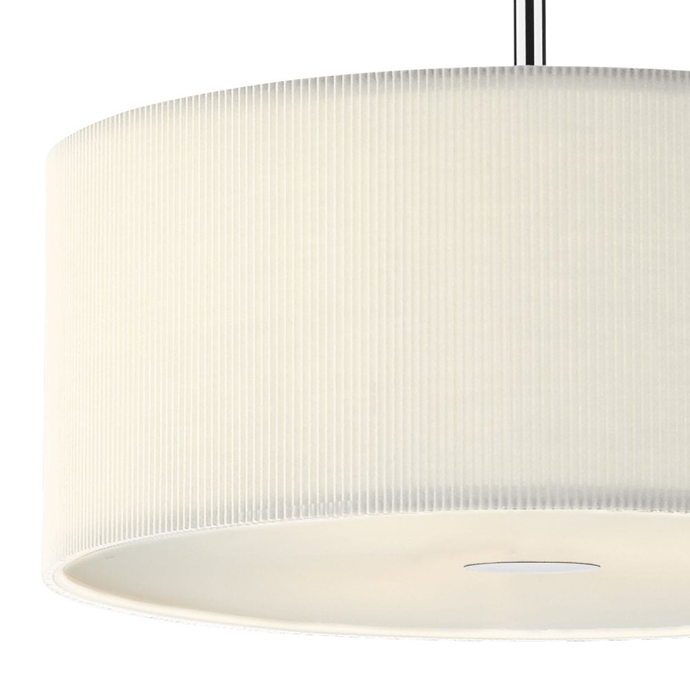 ZAR1733 Zaragoza Large Cream Ceiling Pendant