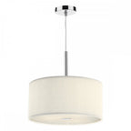 ZAR1033 Zaragoza Small Cream Ceiling Pendant
