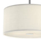 ZAR1033 Zaragoza Small Cream Ceiling Pendant