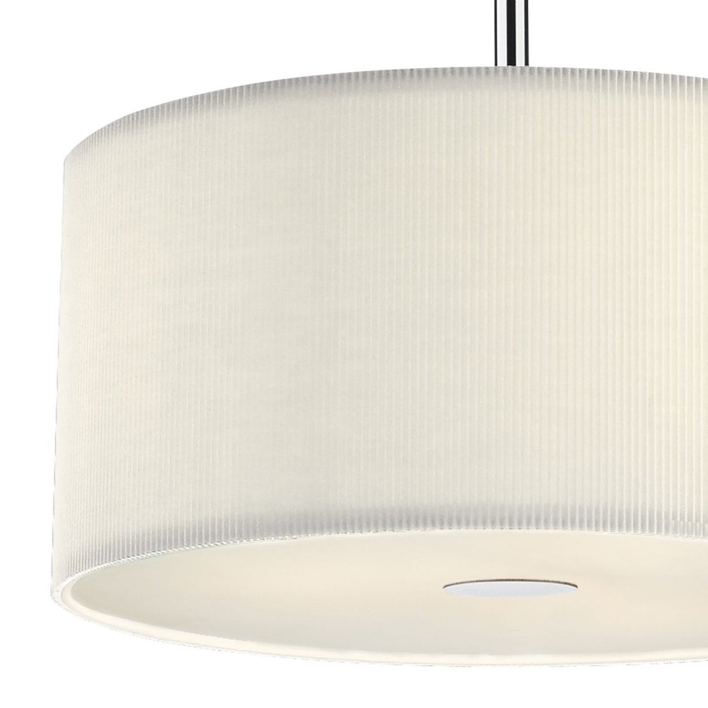 ZAR1033 Zaragoza Small Cream Ceiling Pendant