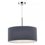ZAR1739 Zaragoza 60cm Grey 3 Light Modern Ceiling Pendant