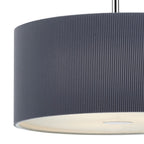 ZAR1739 Zaragoza 60cm Grey 3 Light Modern Ceiling Pendant