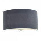 ZAR0139 Zaragoza Contemporary Wall Light in Grey
