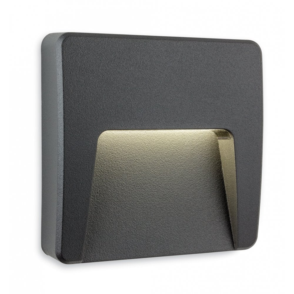 Golf LED Modern Outdoor Wall And Step Light In Graphite Finish 2810GP