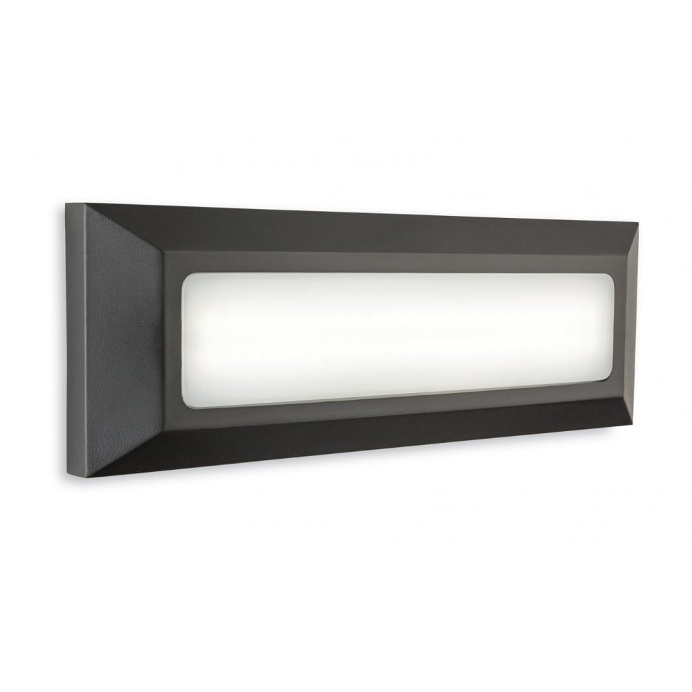Shine LED Modern Outdoor Wall And Step Light In Graphite Finish 2811GP