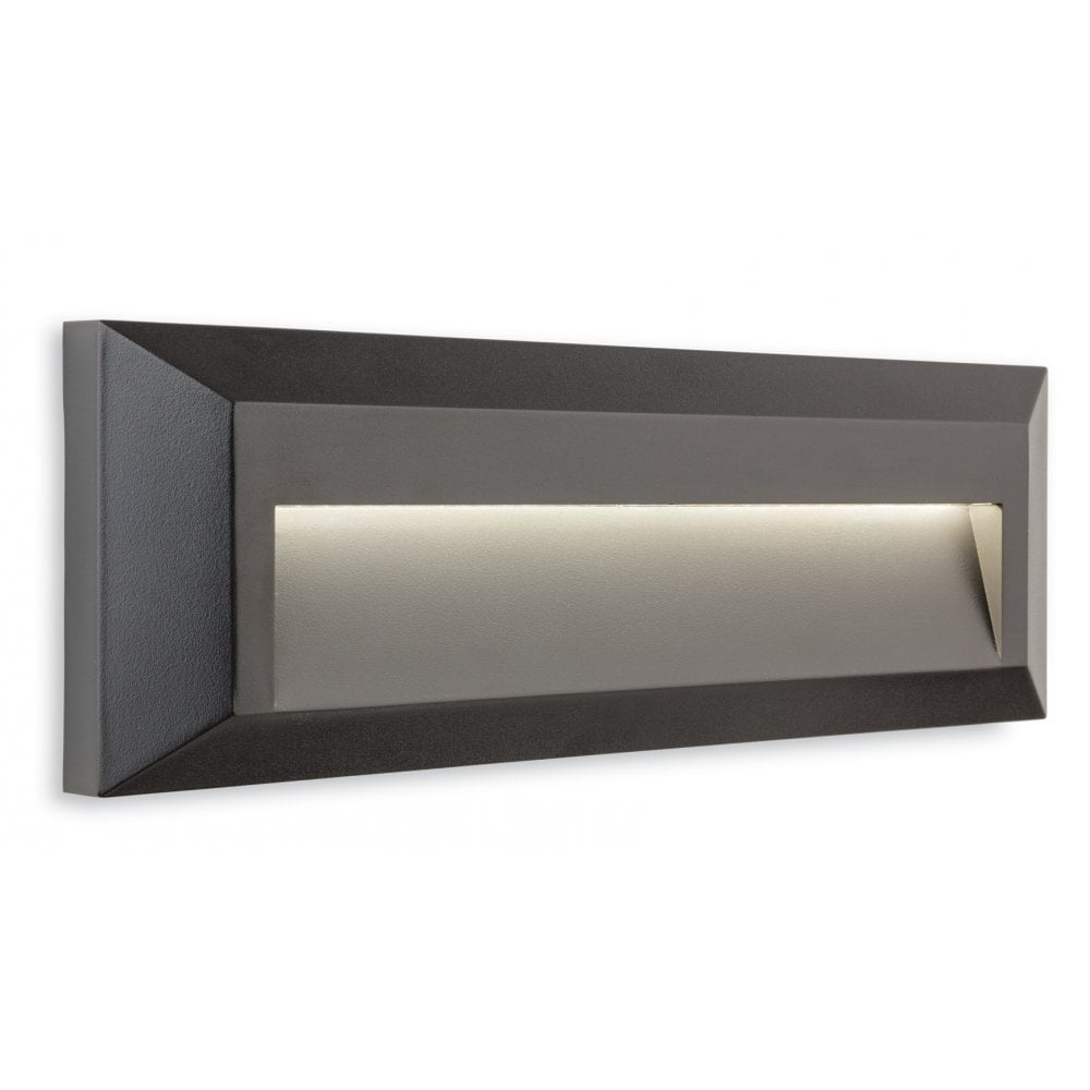 Shine LED Modern Outdoor Wall And Step Light In Graphite Finish 2812GP