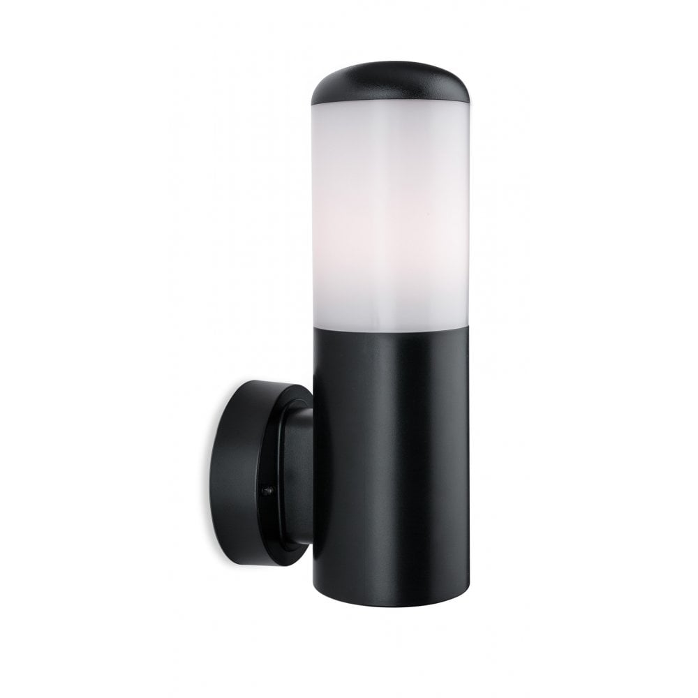 Luna LED Contemporary Outdoor Wall Light In Black Finish 2813BK