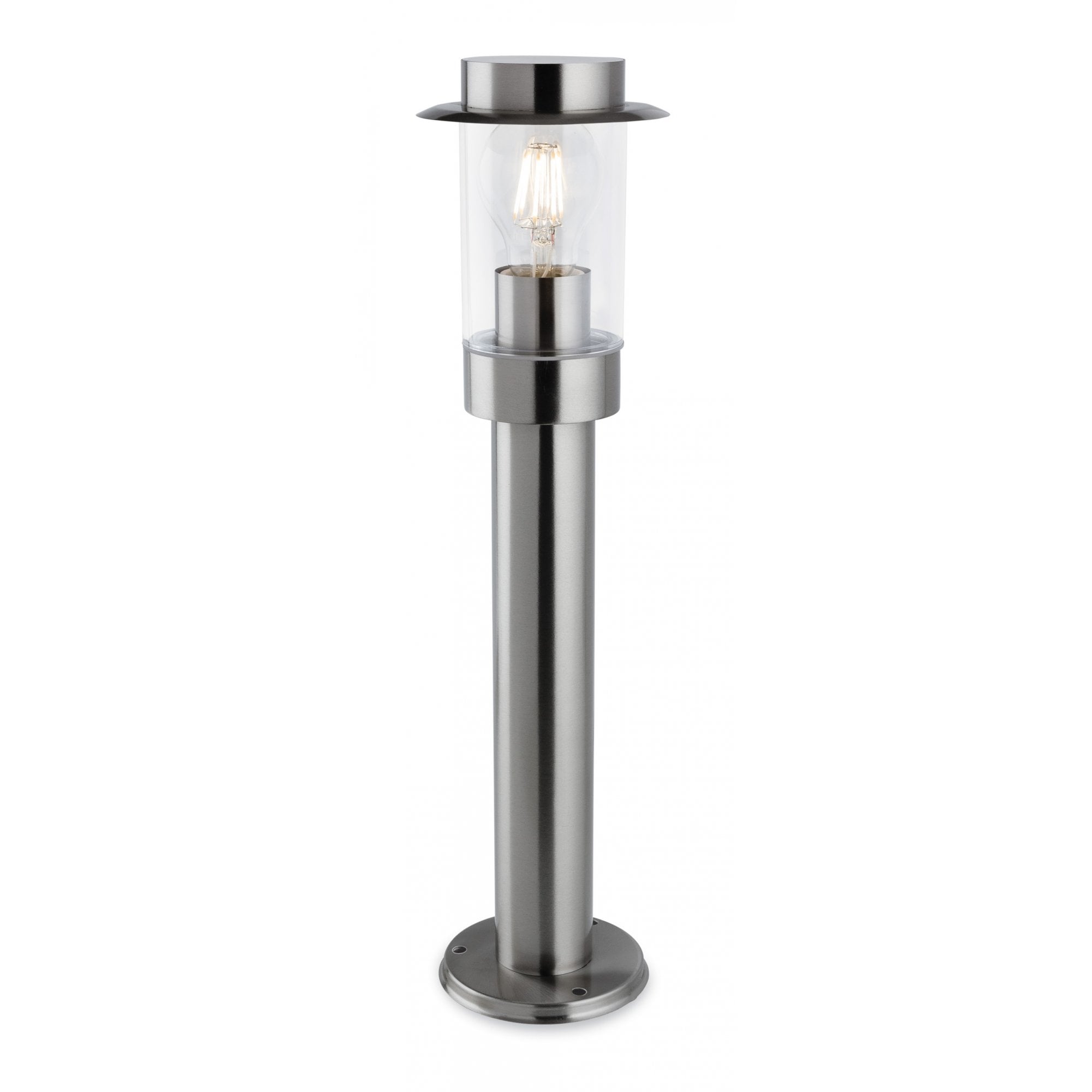 Darwin LED Contemporary Outdoor Post Light In Stainless Steel Finish 2823ST