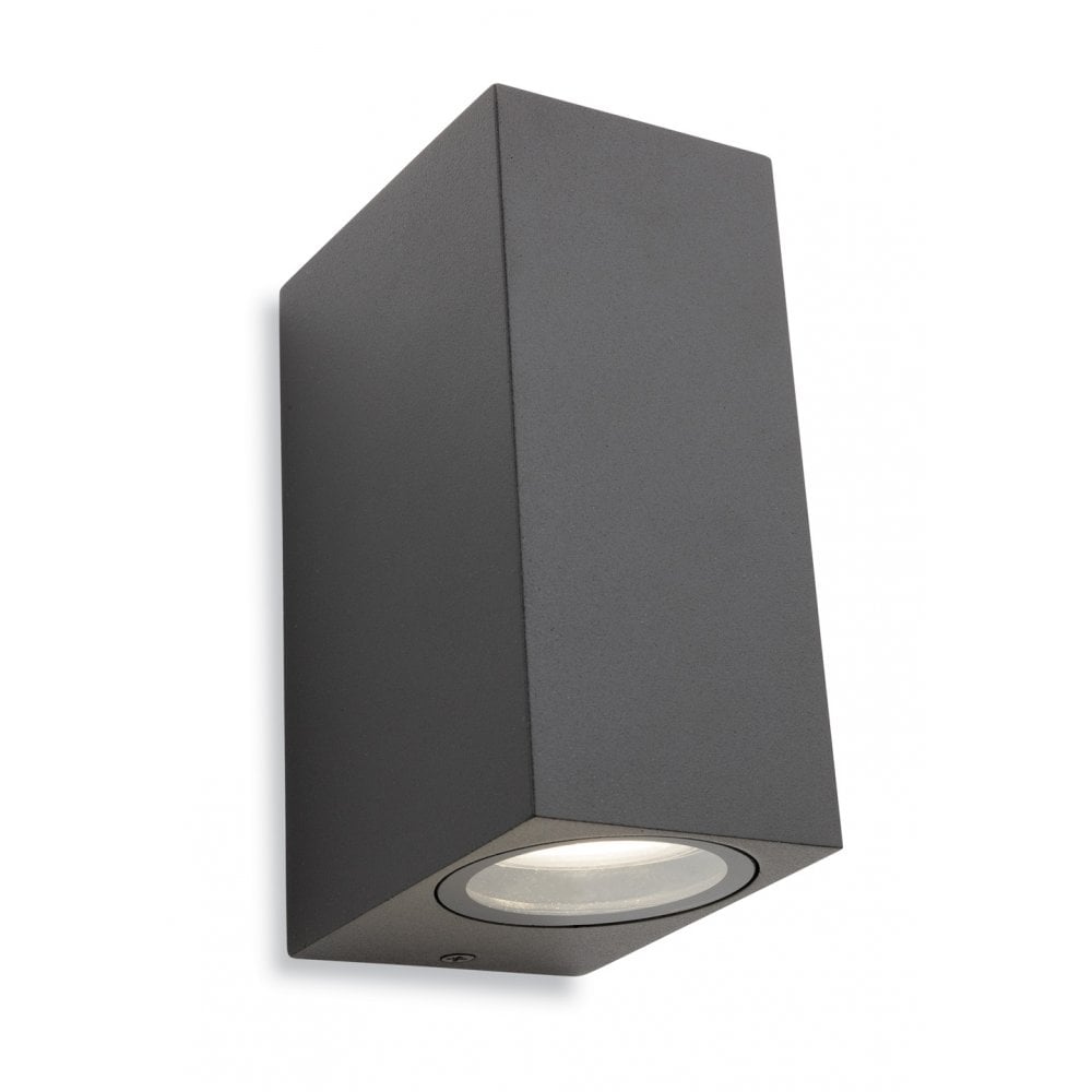 Dune Outdoor Up And Down Wall Spotlight In Graphite Finish 2820GP