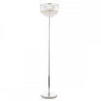 Vienna 3 Light Floor Lamp In Polished Chrome Finish And Crystal Glass LA3603227-Q