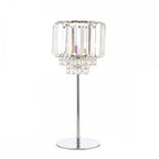 Vienna 1 Light Table Lamp In Polished Chrome Finish And Crystal Glass LA3569659-Q