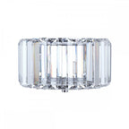 Fernhurst Wall Light In Polished Chrome Finish And Crystal Glass LA3727739-Q