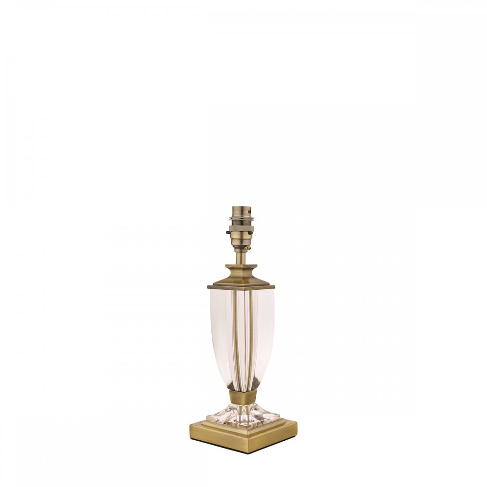 Carson Crystal Table Lamp Base In Antique Brass Finish 30 cm LA3688771-Q