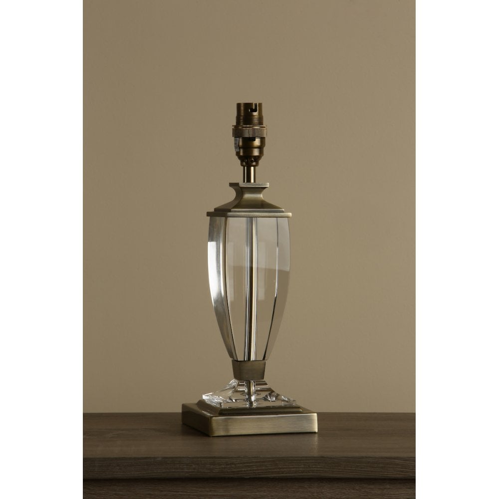 Carson Crystal Table Lamp Base In Antique Brass Finish 30 cm LA3688771-Q