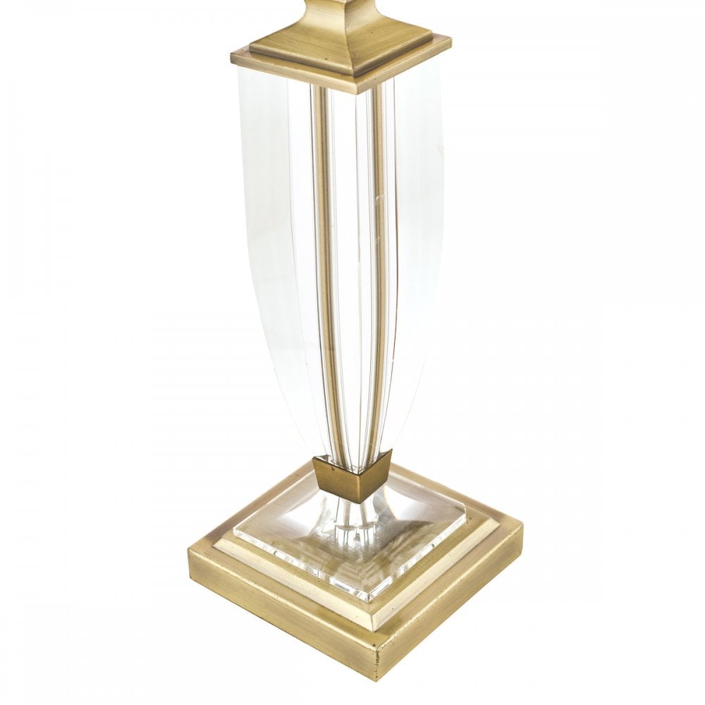 Carson Crystal Table Lamp Base In Antique Brass Finish 37 cm LA3553066-Q