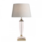 Carson Crystal Table Lamp Base In Polished Nickel Finish 37 cm LA3582661-Q